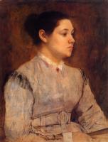 Degas, Edgar - Portrait of a Young Woman